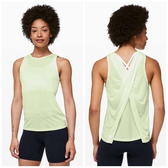 lululemon athletica Tops - Lululemon Soul Stride Tank in Elixir Size 6 #W1BO5S